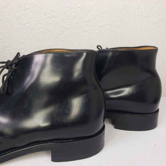 Charles Tyrwhitt Made In England Black Leather Lace Up Ankle Boots Mens Sz 6.5UK main image 10